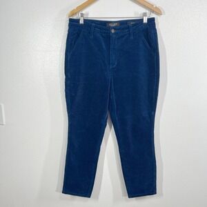 Judy Blue Corduroy Slim Fit Pants Womens 29 Blue Stretch Mid Rise Casual JB88378